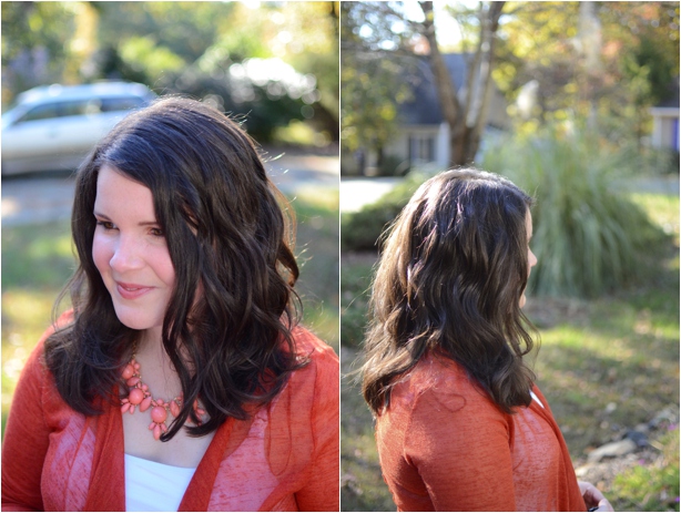 How to Curl Hair with the Infiniti Pro by Conair Curl Secret by fashion blogger Still Being Molly
