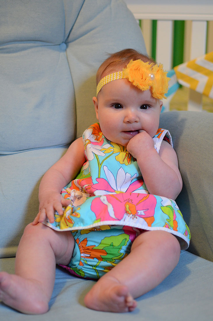 Lilly in Lilly #babystyle