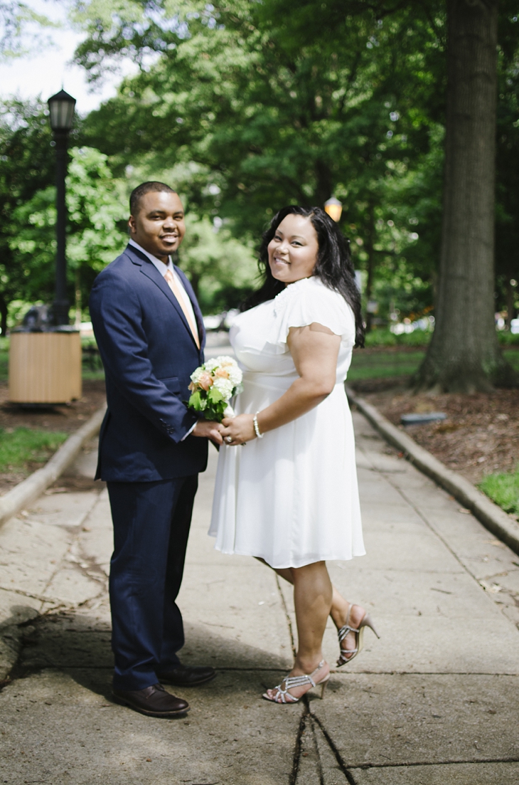 Crystal + Darron {Married} Raleigh Courthouse Wedding still being molly
