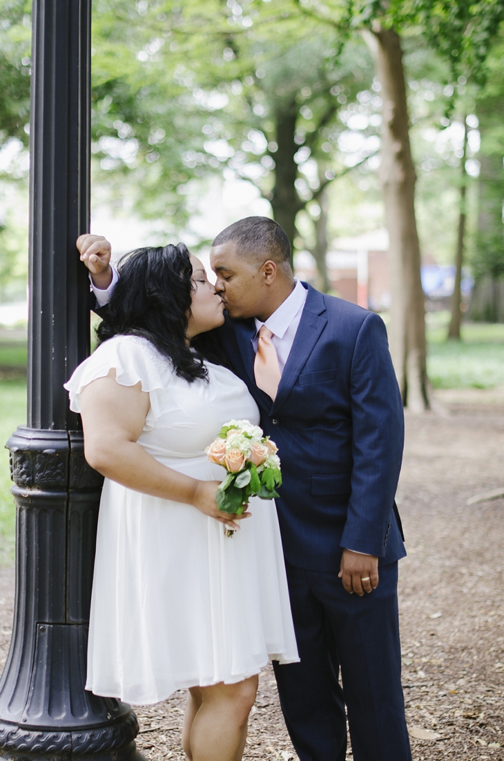 Crystal + Darron {Married} Raleigh Courthouse Wedding still being molly