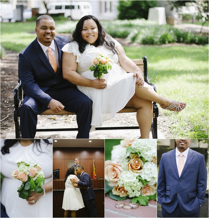 Wake County Justice Center Courthouse Wedding Photographer | Raleigh, North Carolina