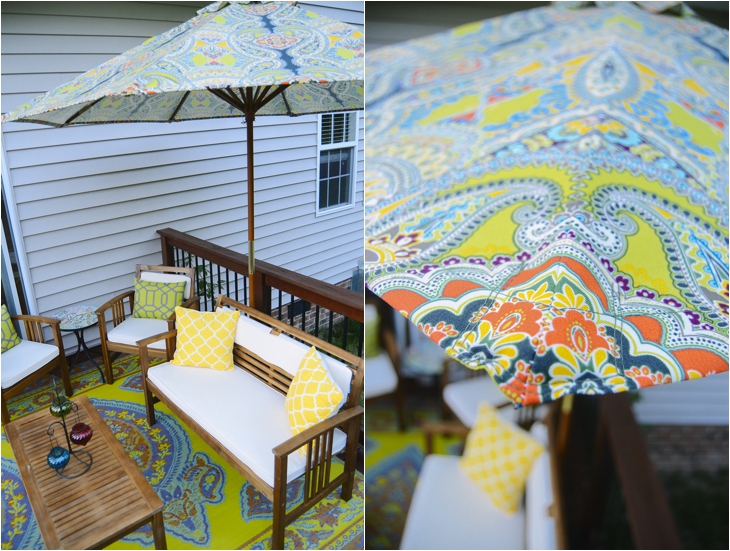 Deck decorating with World Market and Pier 1 (6)