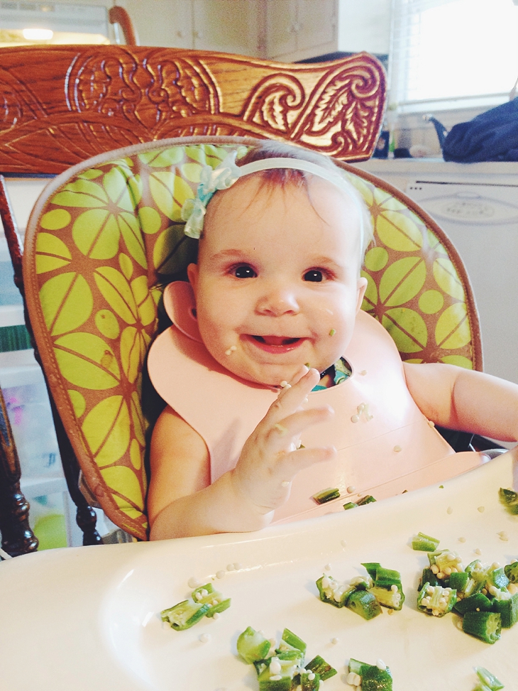 okra baby led weaning
