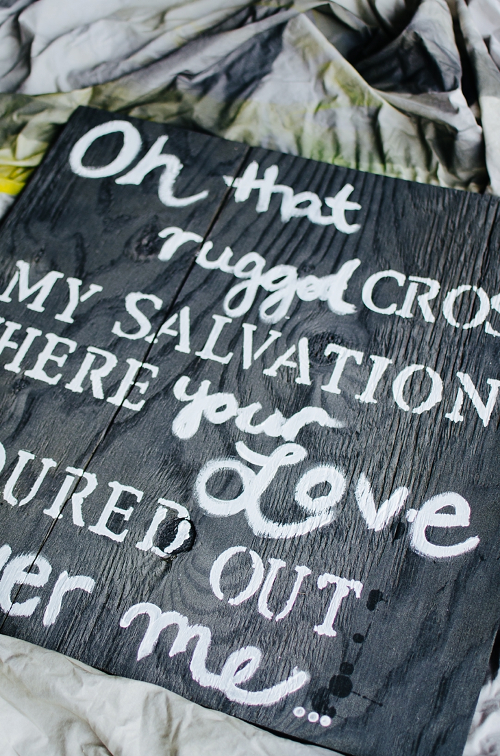 CRAFTING DIY Wooden Scripture Art Still Being Molly