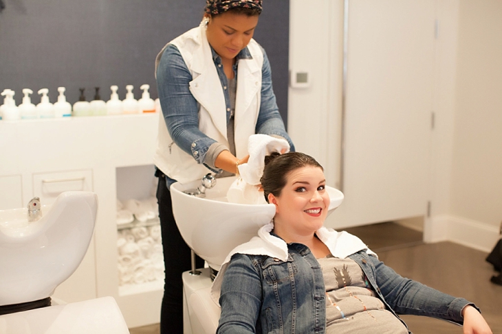 Parlor Blow Dry Bar in Raleigh, North Carolina experience and Rent the Runway dress rental (4)