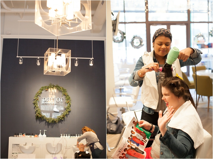 Parlor Blow Dry Bar in Raleigh, North Carolina experience and Rent the Runway dress rental (8)