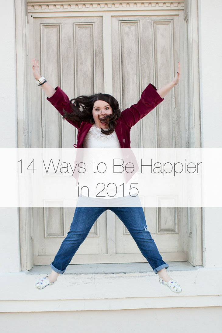 14 Ways to be Happier in 2015