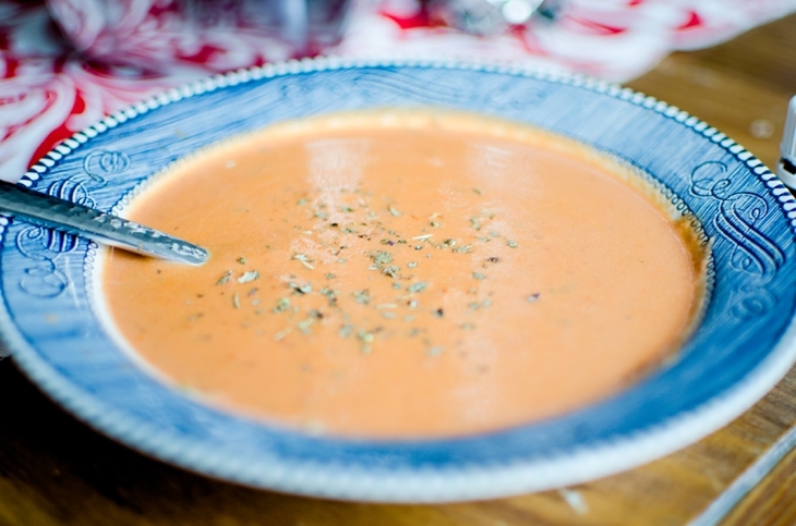 RECIPE | Easy Creamy Tomato Soup (with Young Living Taste of Italy Essential Oil)