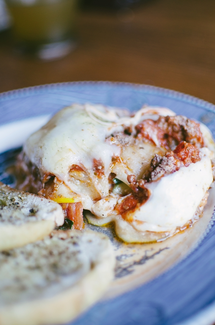 RECIPE | Low-Carb Squash, Zucchini, & Meat "Lasagna" (1)
