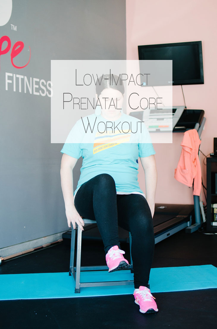 AtHome Prenatal Core Workout Fitness Friday still