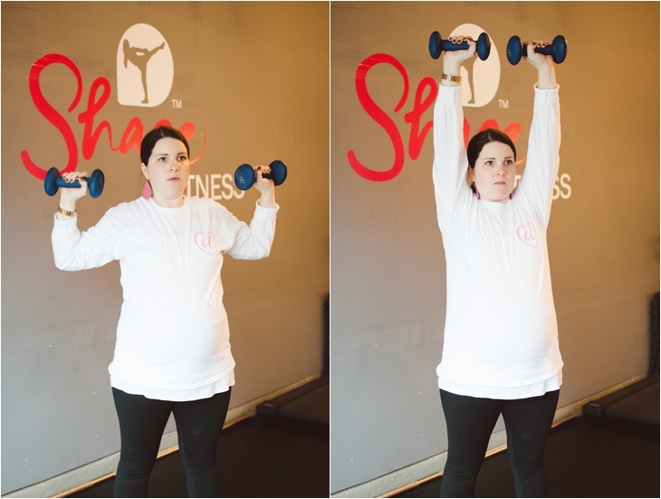 A Prenatal Workout for the "Nearly-Immobile" Pregnant Woman (or the times when you just can't move...) | Fitness Friday (4)