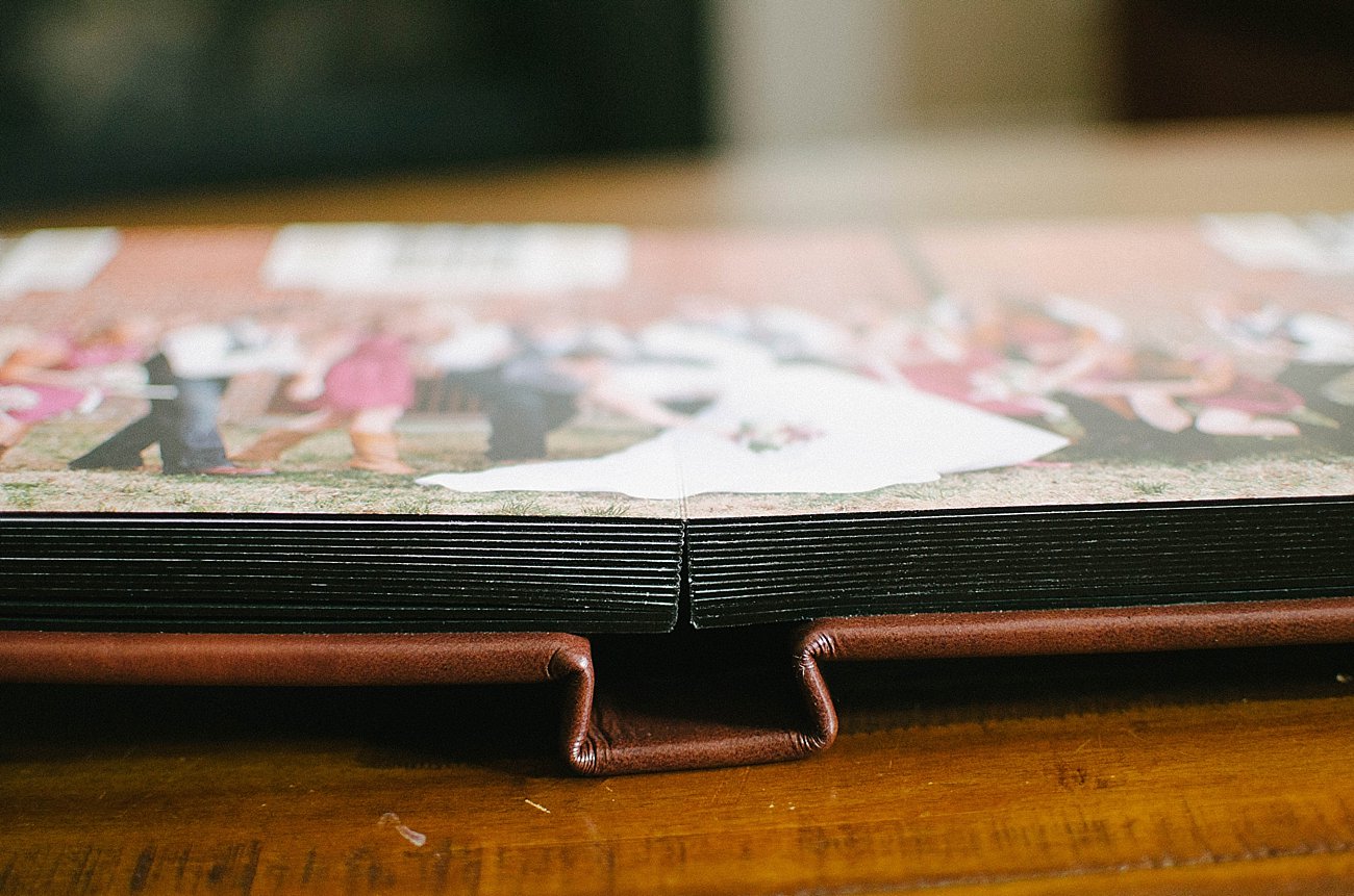Leather Craftsman Wedding Album 8x8 Review (5)