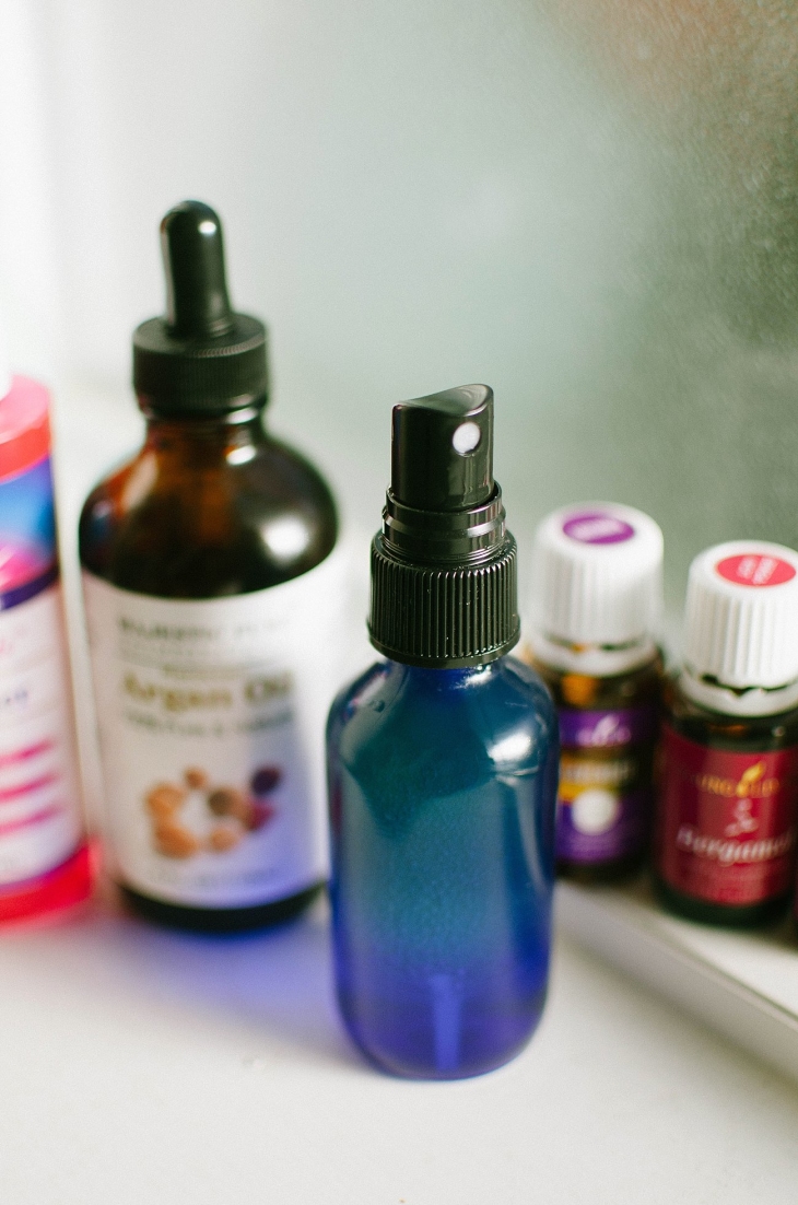 DIY Argan Oil Hair Conditioning Spritz still being molly