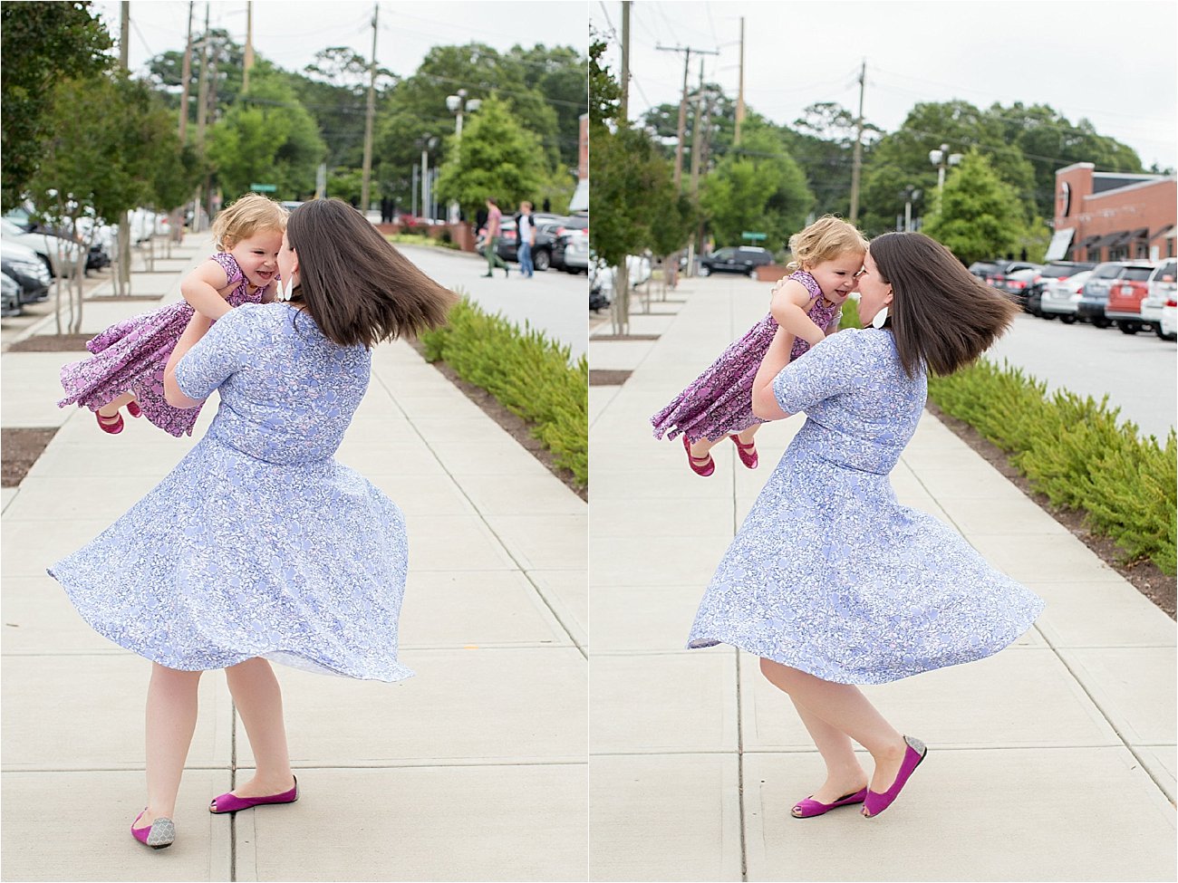 LulaRoe Nicole and LulaRoe Dot Dot Smile Mommy & Me Dresses | North Carolina Fashion Blogger (9)