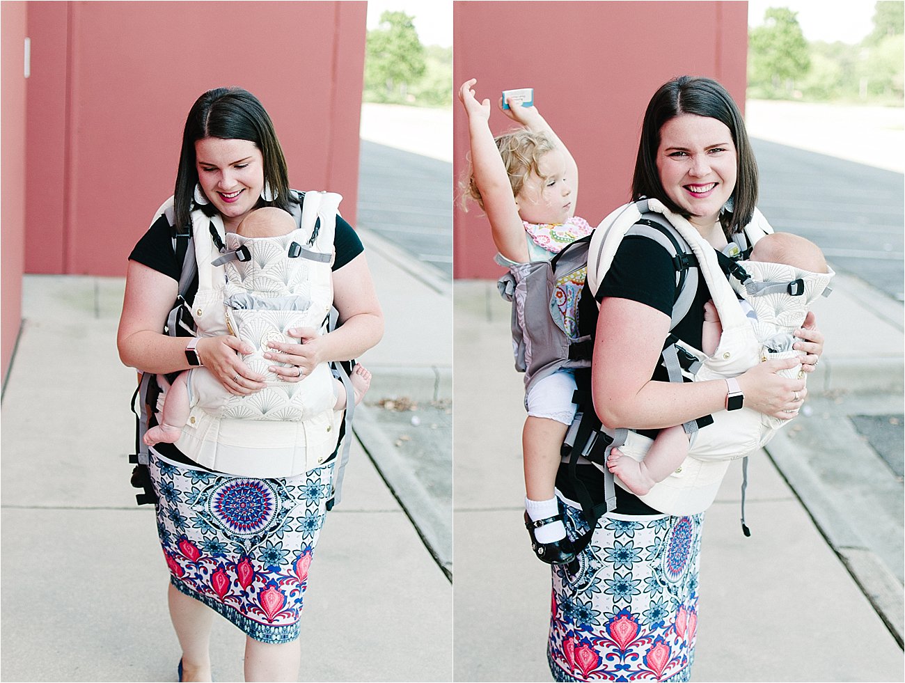 with Lillebaby Complete & CarryOn Baby Carriers #babywearing #tandemwearing #toddlerwearing (9)