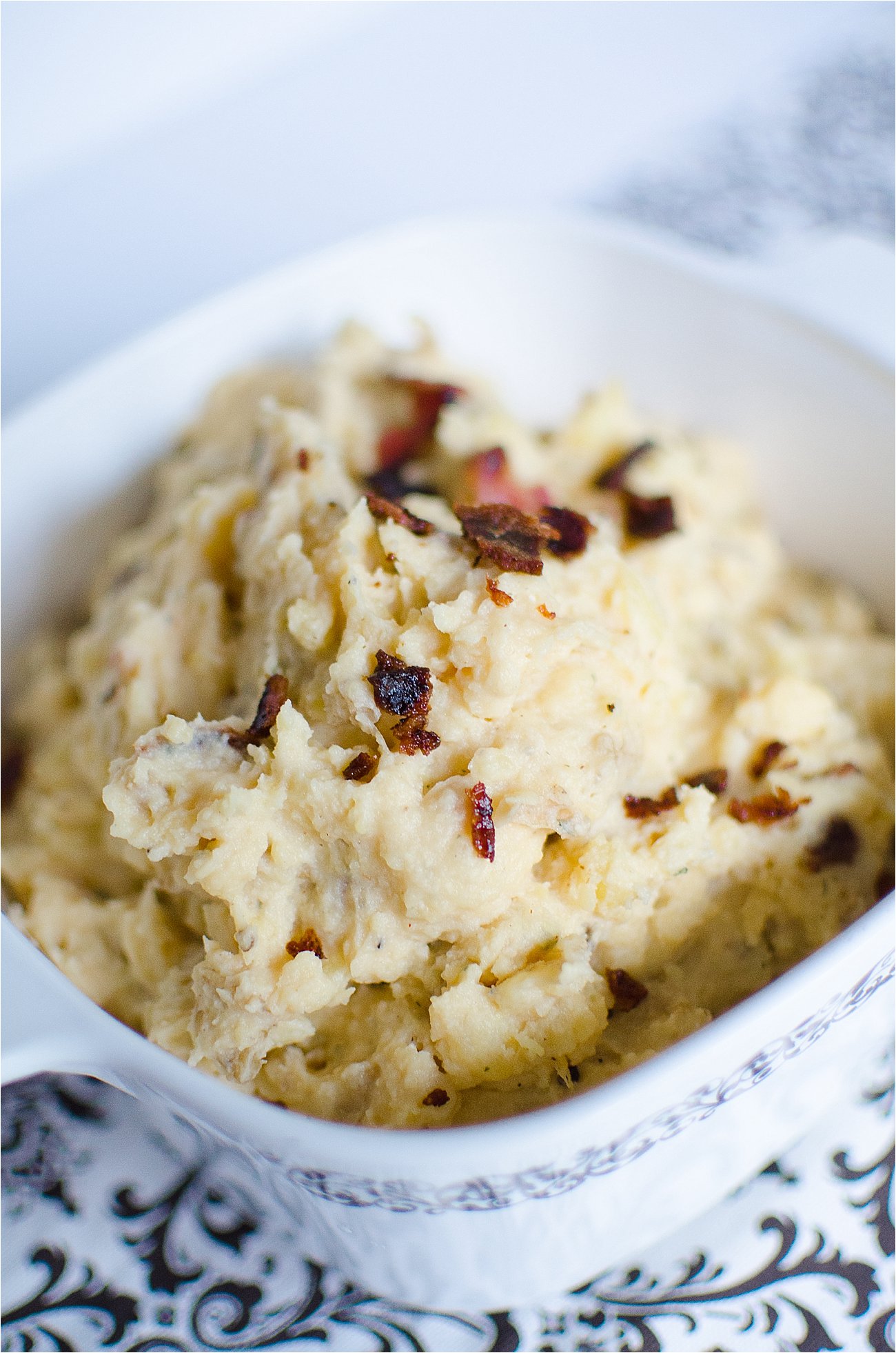 Holiday Recipes with ALDI - Bacon Lovers Loaded Mashed Potatoes Recipe (11)
