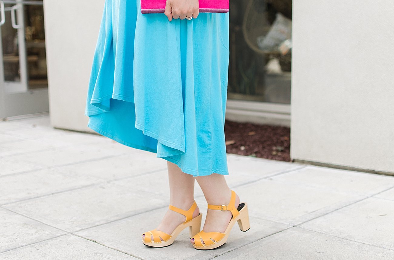 How to Style Swedish Clogs by ethical fashion blogger Still Being Molly