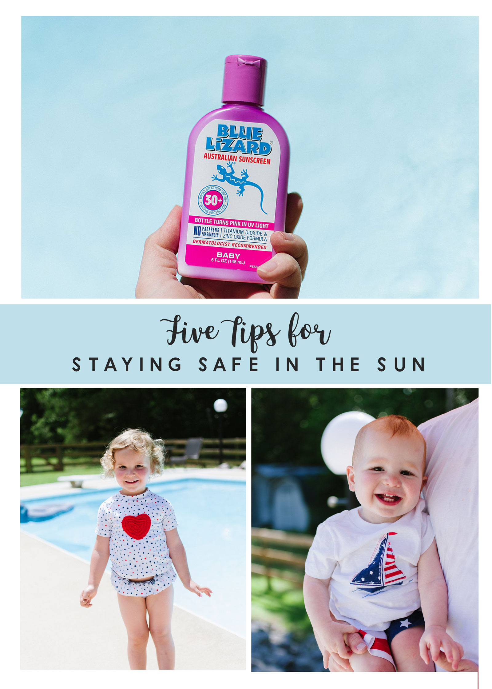 Sun Protection: 5 Tips for Being Safe in the Sun this Summer by lifestyle blogger Still Being Molly