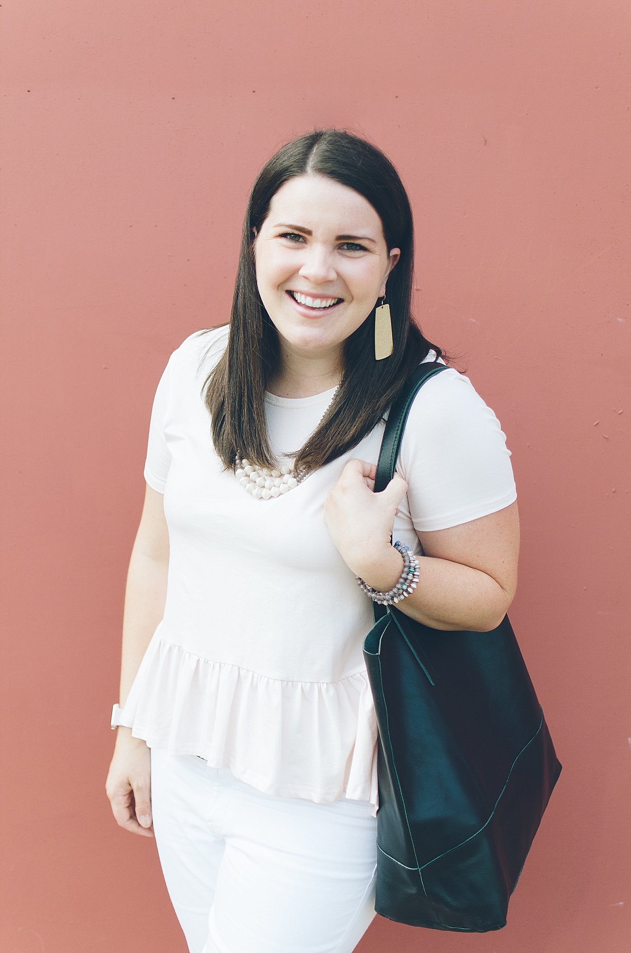 31 Bits, Elegantees Chelsea tee, white jeans, Shop Wearwell tote - ethical fashion blogger (4) - Is it Okay to Wear White After Labor Day? by NC ethical fashion blogger Still Being Molly