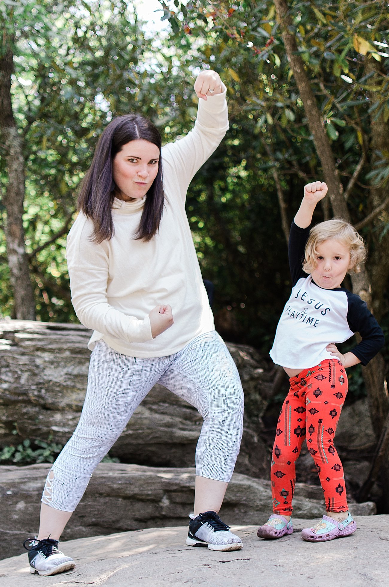 Hike Linville Falls, North Carolina - prAna Ethical and Sustainable Activewear - Ethical Fashion Blogger (12) - A Family Hike at Linville Falls, North Carolina by NC blogger Still Being Molly
