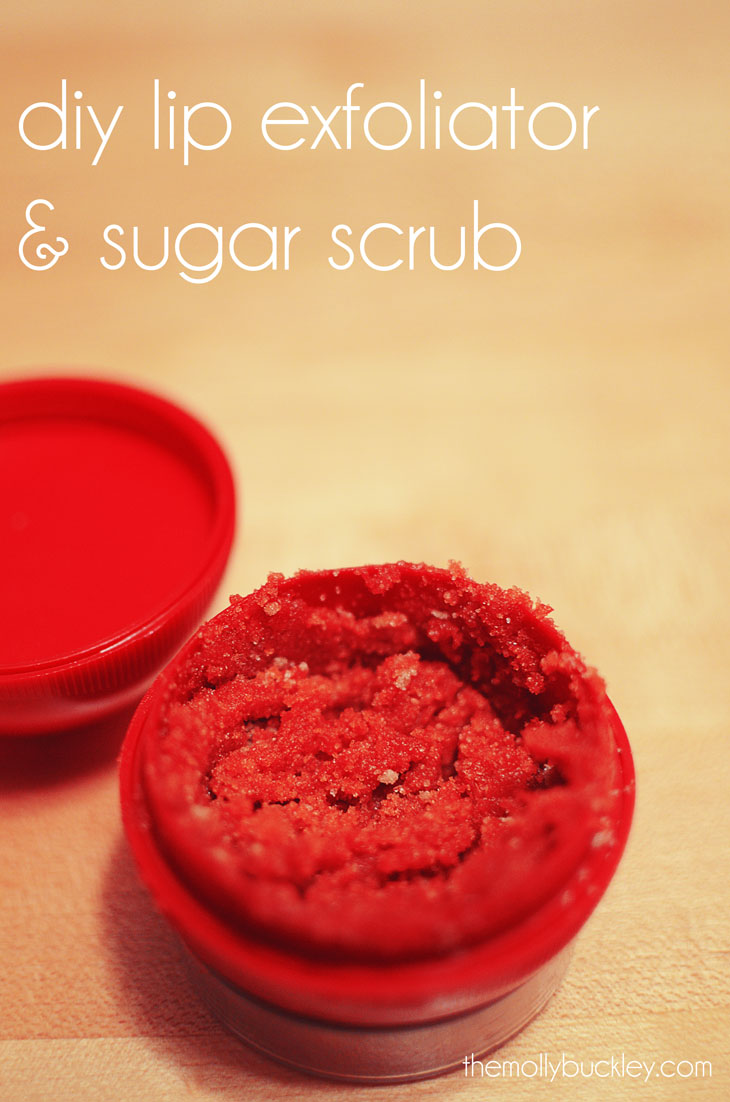 BEAUTY DIY Lip Exfoliator & Sugar Scrub Still Being Molly