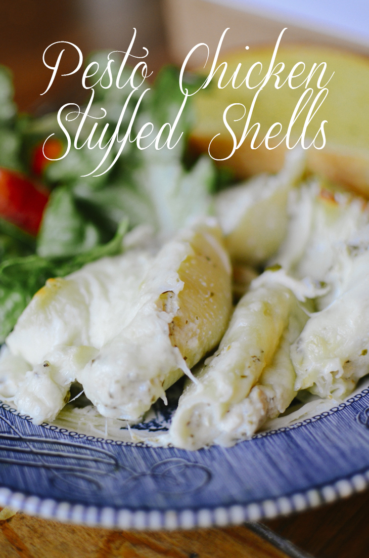 RECIPE | Pesto Chicken Stuffed Shells