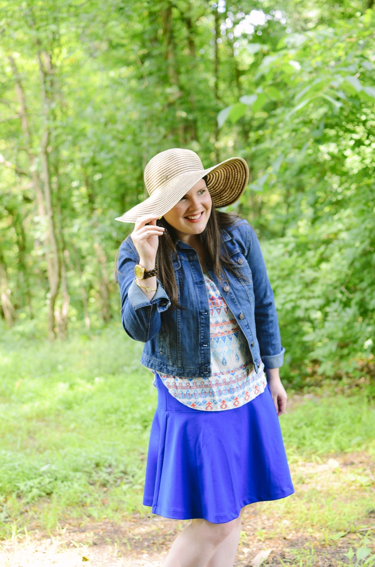 How to Style a Floppy Hat & LinkUp! Still Being Molly