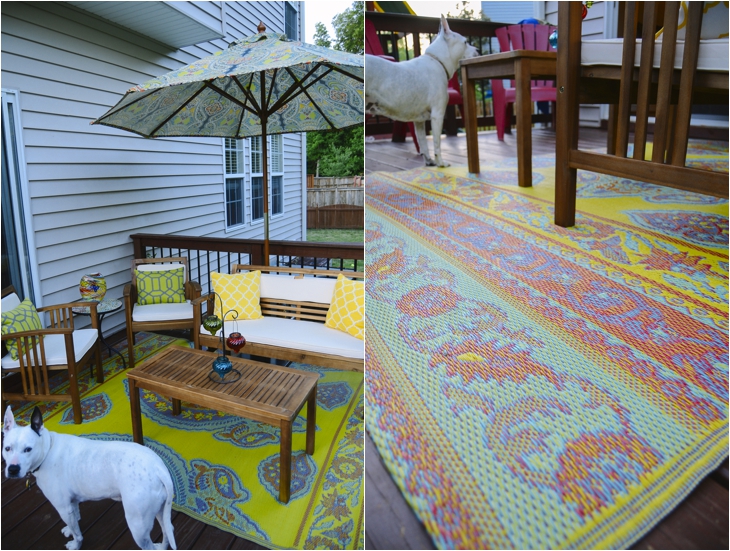 Deck decorating with World Market and Pier 1 (8)