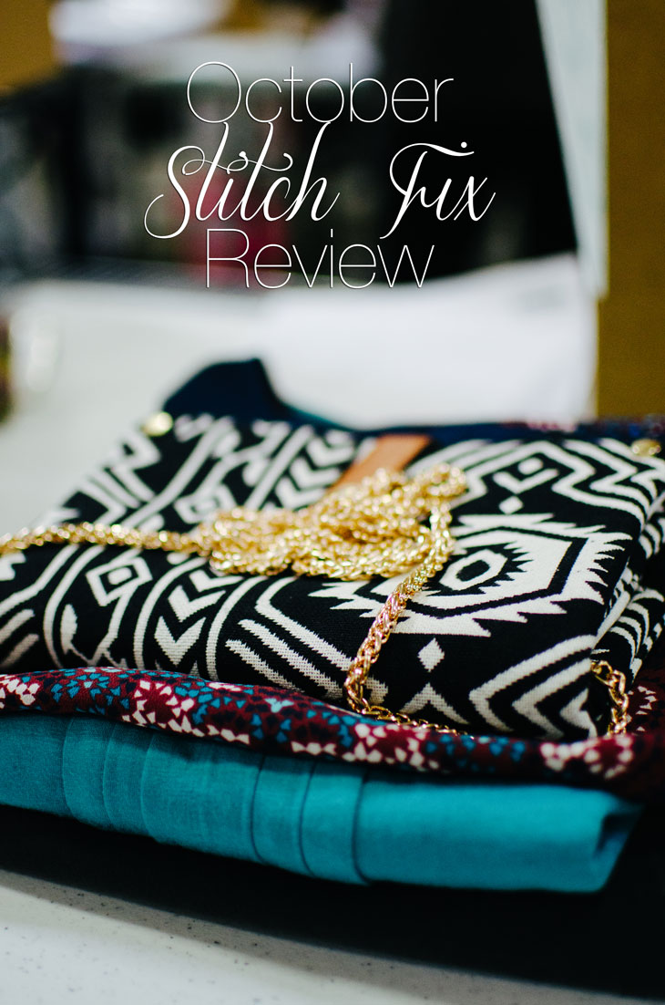 October Stitch Fix Review