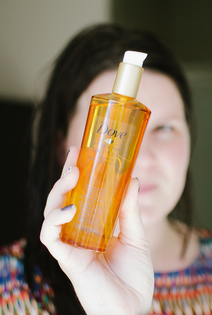 REVIEW | The Silky Hair Dare with Dove Pure Care Dry Oil (3)