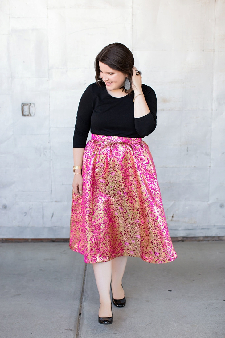 The Party Skirt & Link-Up - Still Being Molly