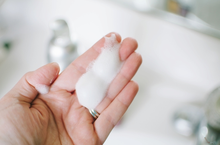 DIY Foaming Hand Soap with Essential Oils