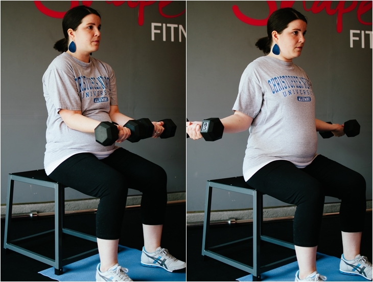 Pregnancy / Prenatal Superset Upper Body Workout (11)