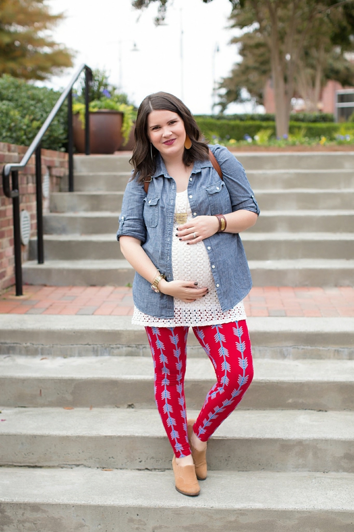 10 (and a half) Ways to Wear LulaRoe Leggings by fashion blogger Still Being Molly