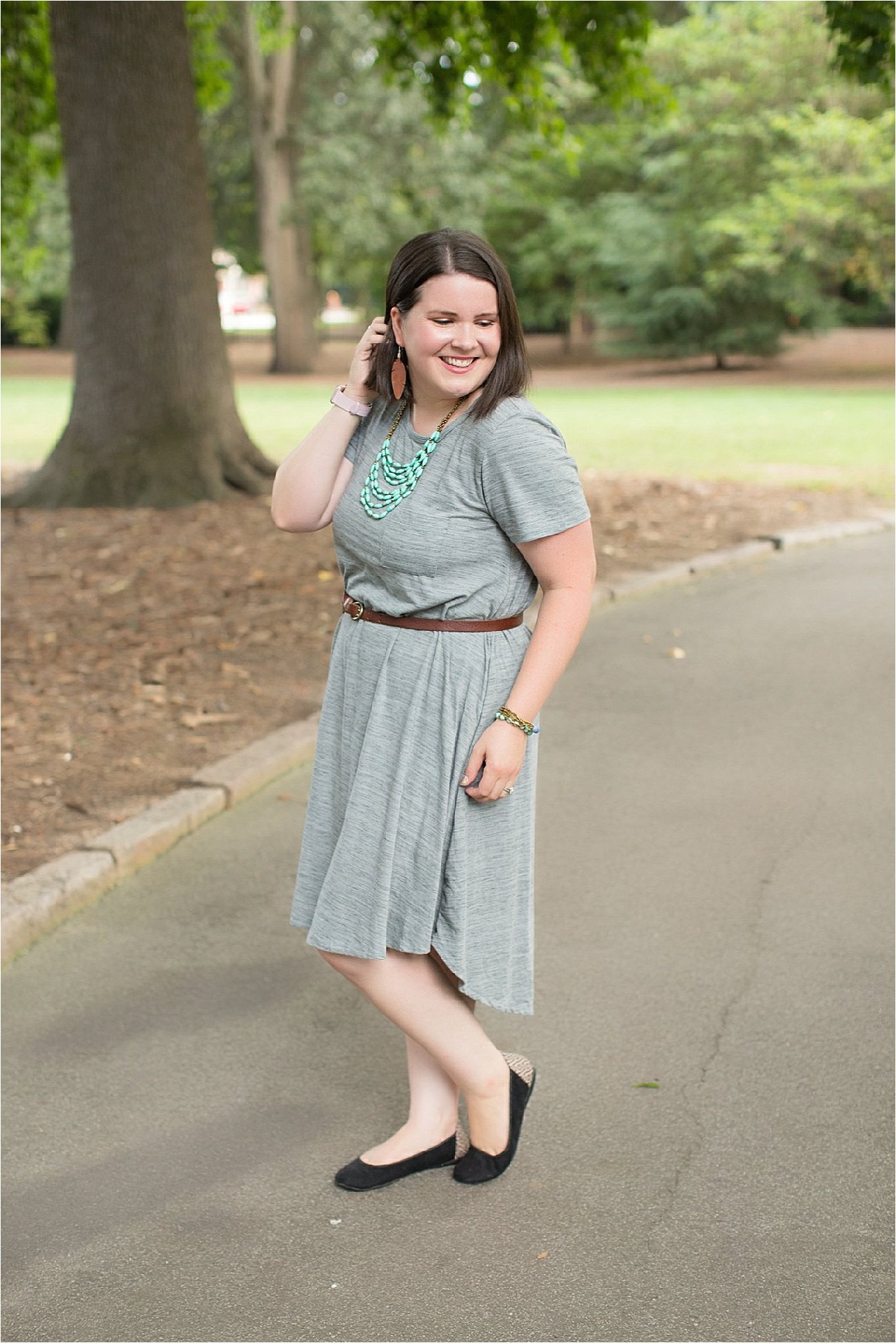 Five Ways to Wear the LulaRoe Carly Dress (& Link-Up) by fashion blogger Still Being Molly