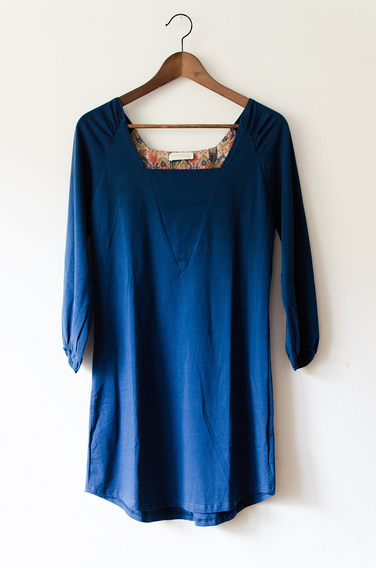 The Elegantees "Molly" Tunic in Estate Blue and Meteorite | Ethical Fashion, Ethically Made, #purchasewithpurpose #fashionforgood, Ethical Fashion Blogger (2)