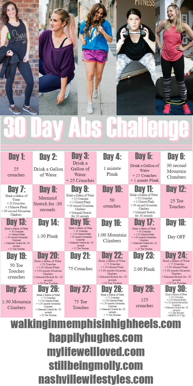 30 Day Abs Challenge