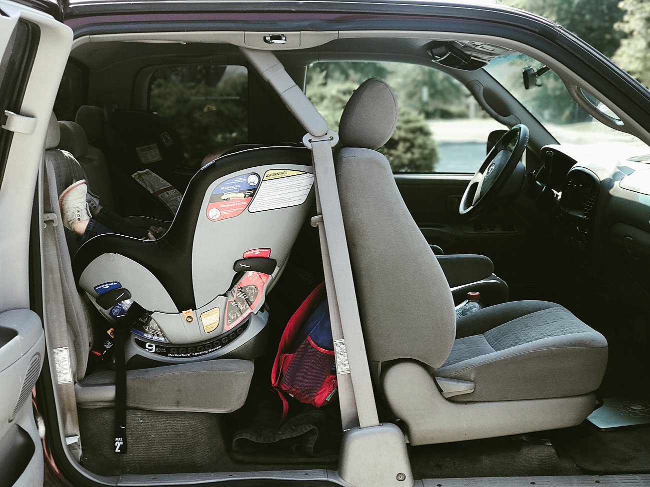 Chicco NextFit® iX - TurnAfter2 Campaign - Best rear facing convertible car seat that can fit in a pickup truck (7) - Why I Am Passionate About Extended Rear Facing (& Chicco Fit2 Giveaway!) by North Carolina mom blogger Still Being Molly