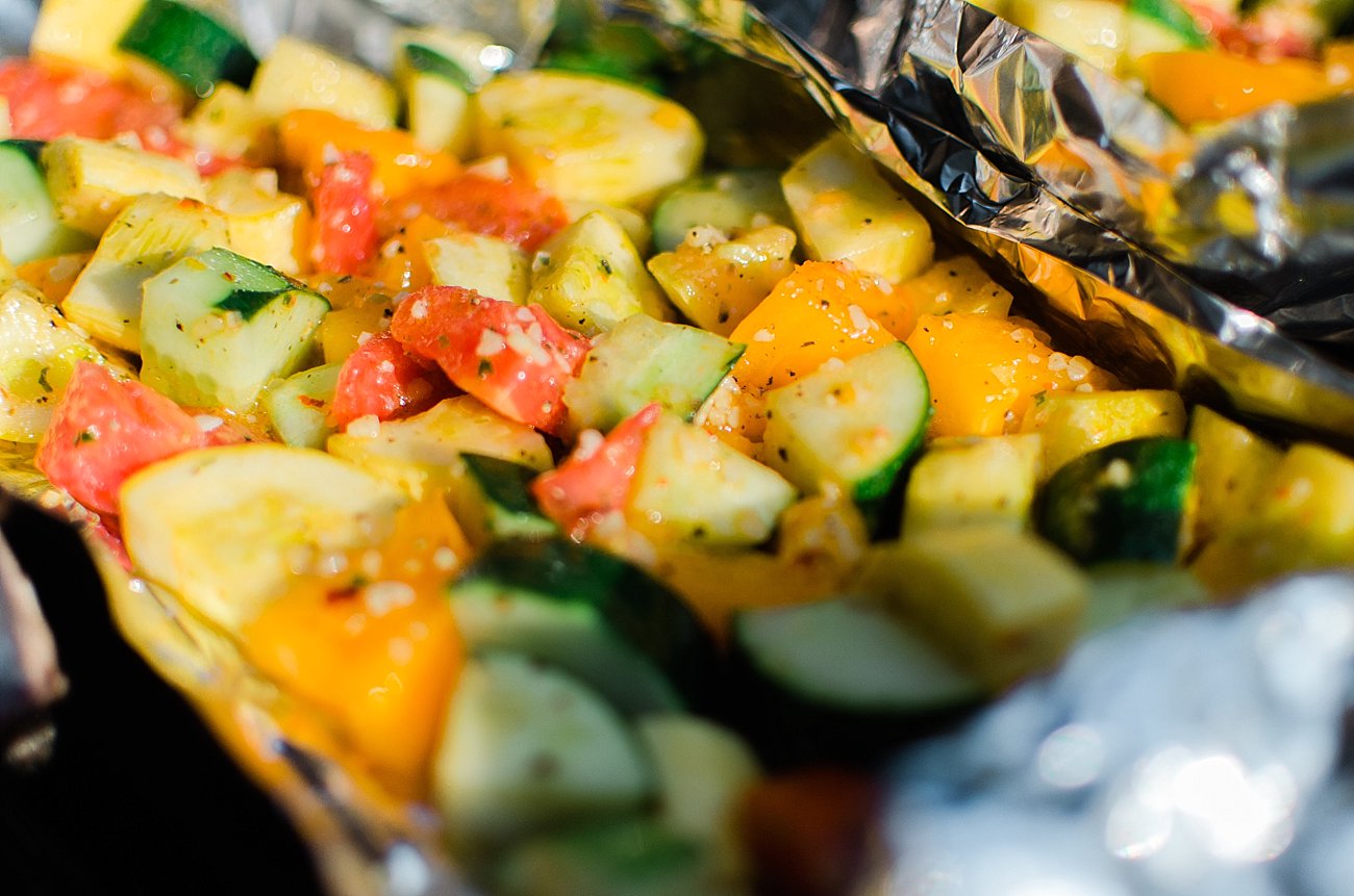 Grilled Veggies Recipe (1) Super Easy Grilled Vegetables Recipe by North Carolina lifestyle blogger Still Being Molly