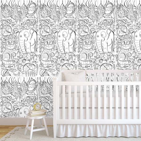 Coloring Wallpaper - Best Custom Gifts and Photo-to-Canvas Prints | Canvas on Demand Review by North Carolina lifestyle blogger Still Being Molly