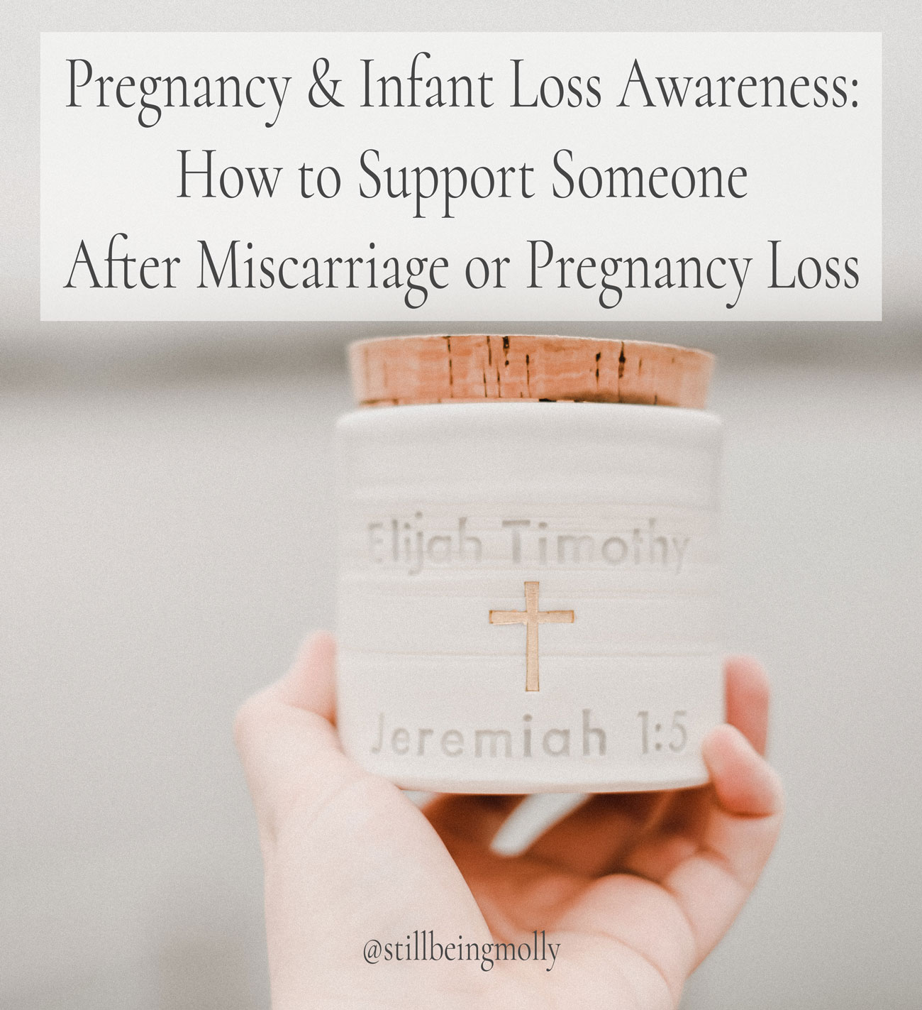  Raskaus Infant Loss Awareness: Miten tukea jotakuta keskenmenon tai raskauden menetyksen jälkeen