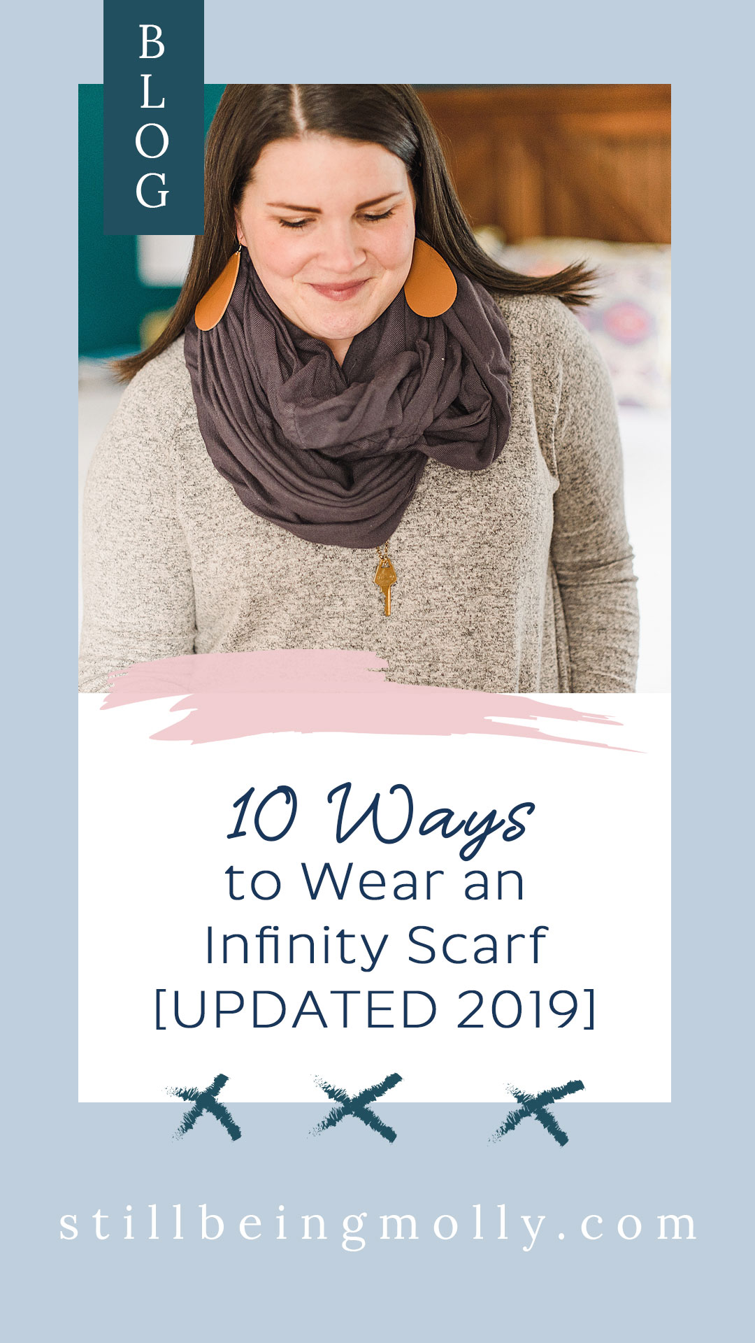 STYLE 10 Ways to Wear an Infinity Scarf [UPDATED 2019]