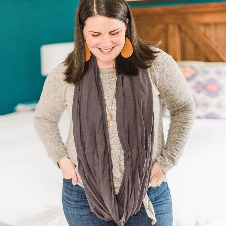 STYLE 10 Ways to Wear an Infinity Scarf [UPDATED 2019]