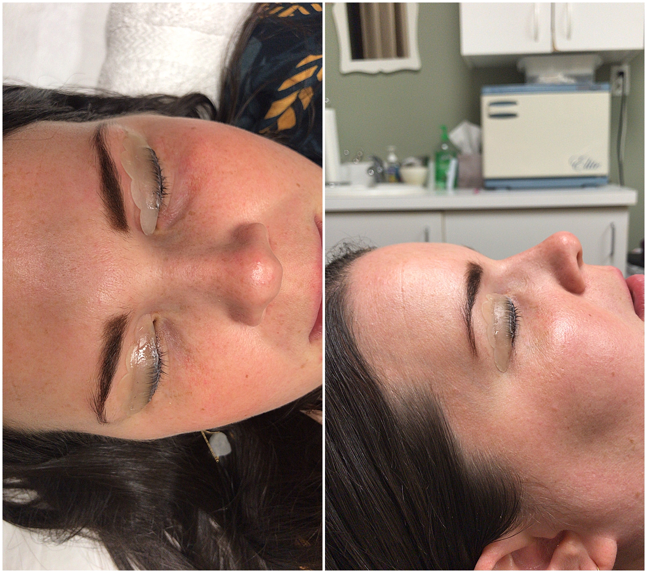 I got a lash lift! Here are my thoughts... Lash Lift Before and After (2)