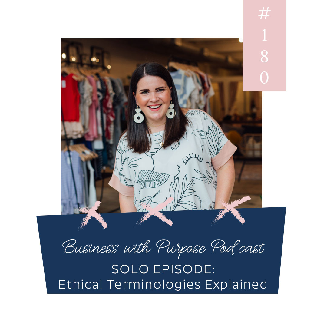 What Does "Conscious Consumerism Mean?" and More... All your ethical terminologies explained! | Business with Purpose Podcast EP 180