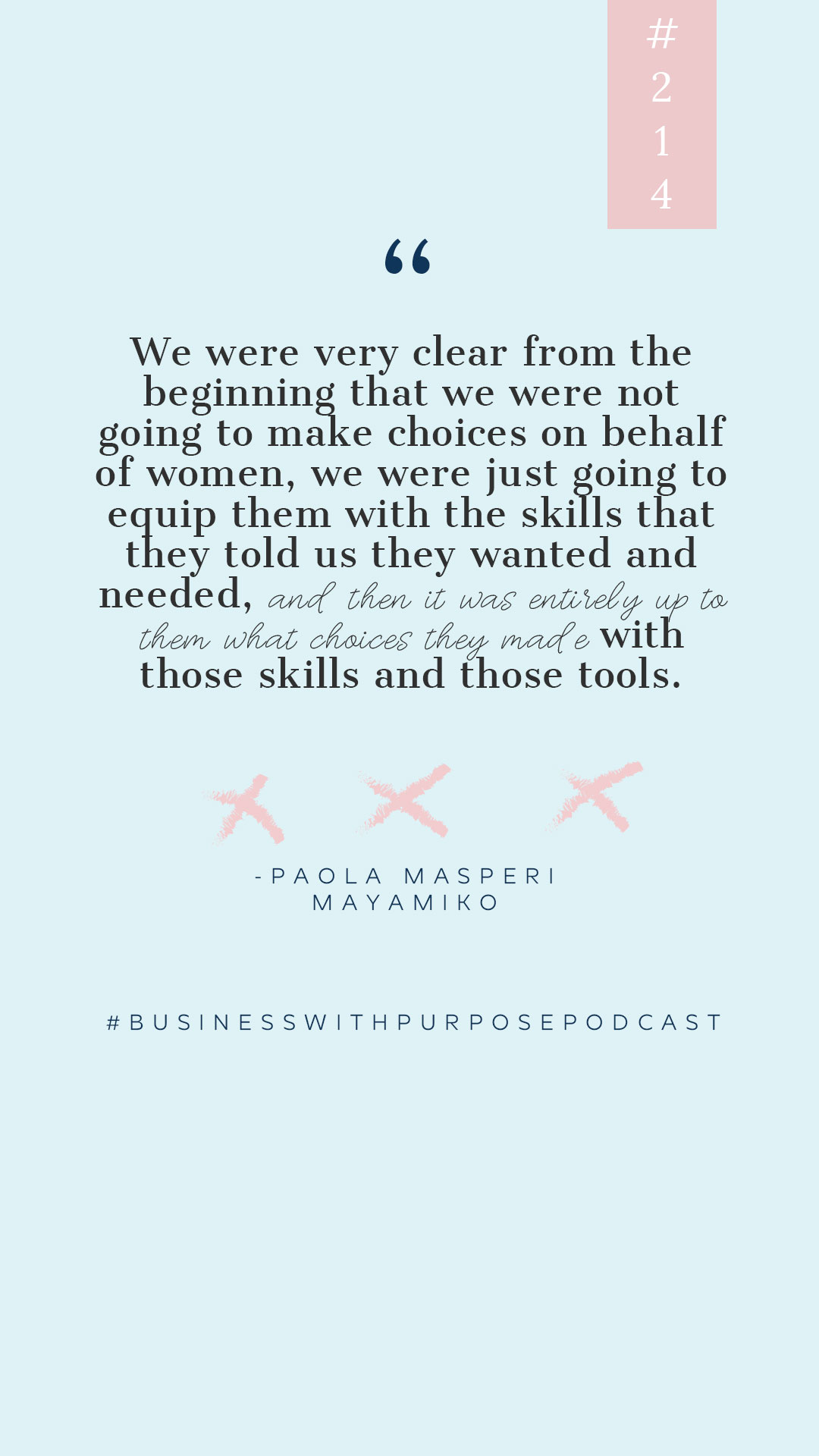 Ethical Fashion, COVID19, & Pursuing a Dream | Business with Purpose Podcast EP 214: Paola Masperi, Mayamiko